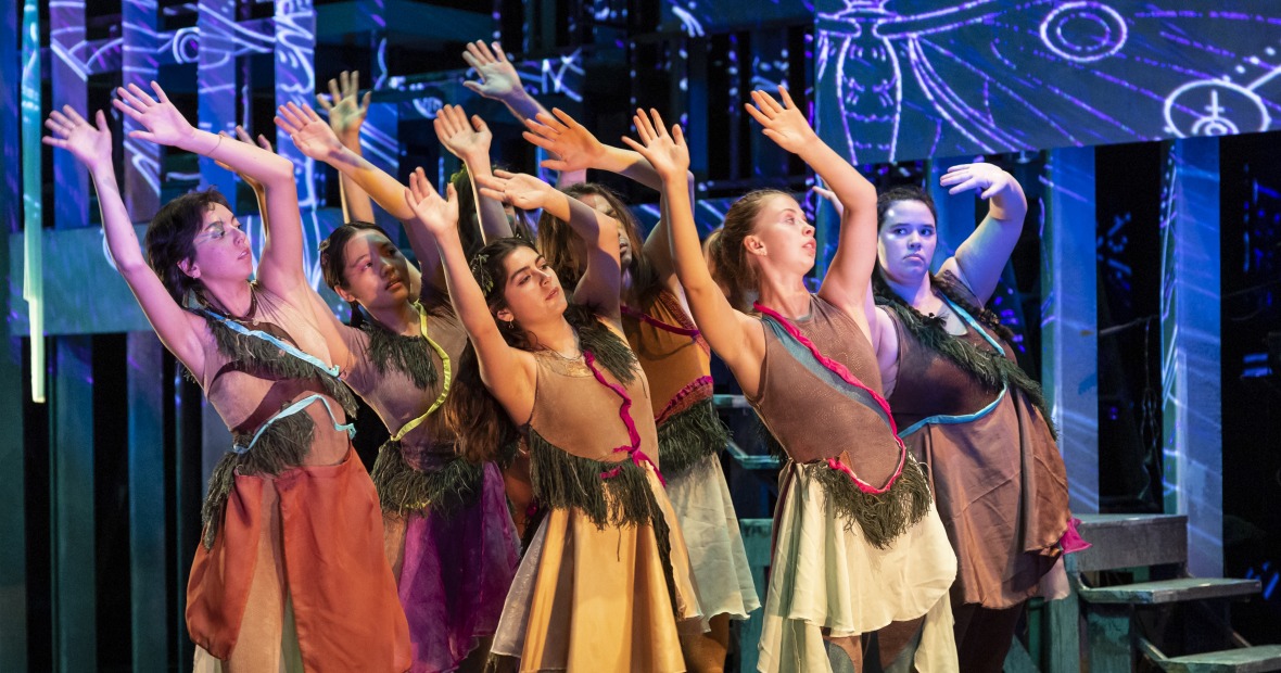 Dance Ensemble/ACTivate at the end of the semester performance in April