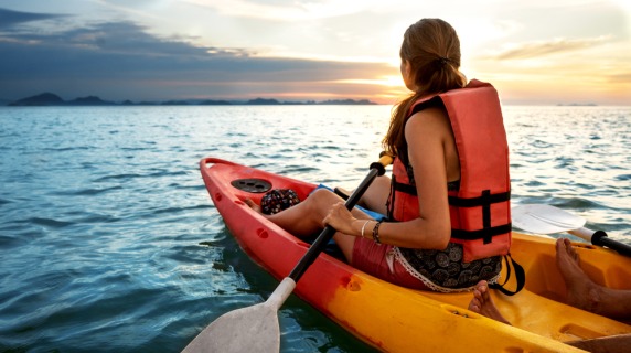 kayaking