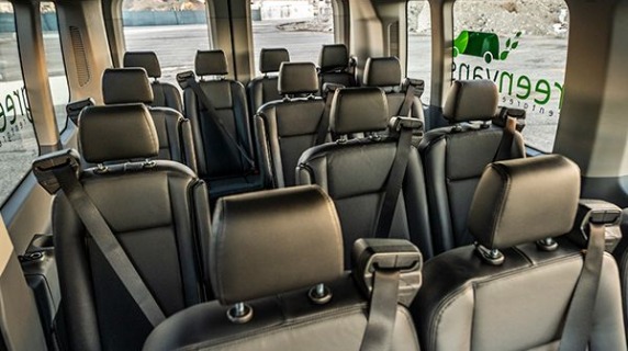 interior of van