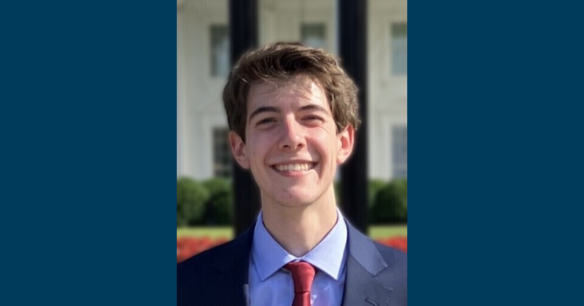 Aaron Yost, class of 2023, was named a Thomas R. Pickering Foreign Affairs Graduate Fellow in 2024.